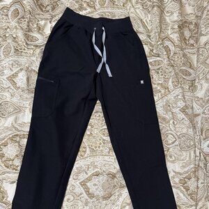 Figs Yola Skinny Scrub Pants Black